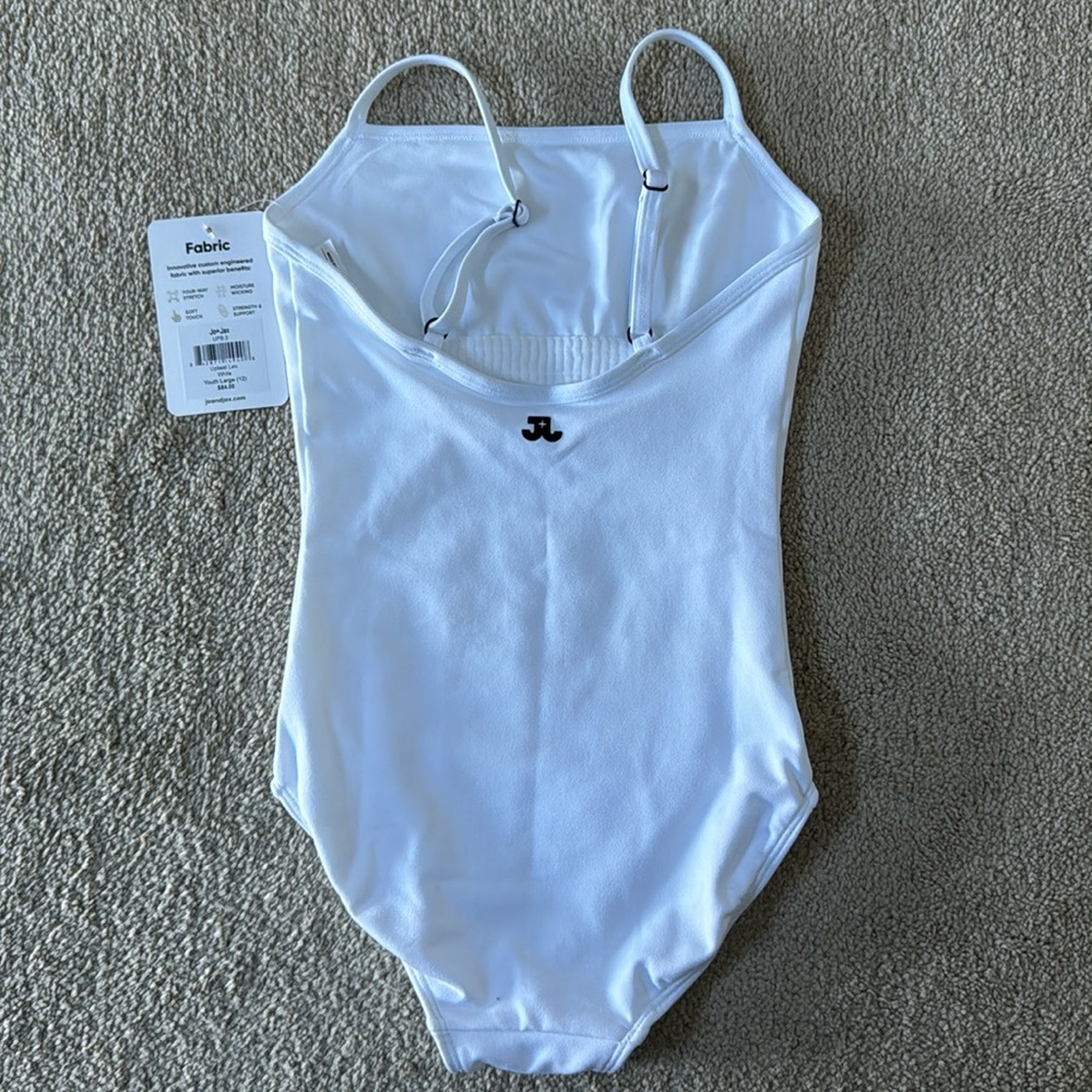 Jo+Jax Upbeat Leo Leotard and Mesh Top - Picture 5 of 6